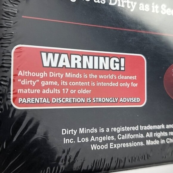 TDC Games Dirty Minds Hilarious  Twisted Party Card Game 2+ Players - Picture 7 of 9